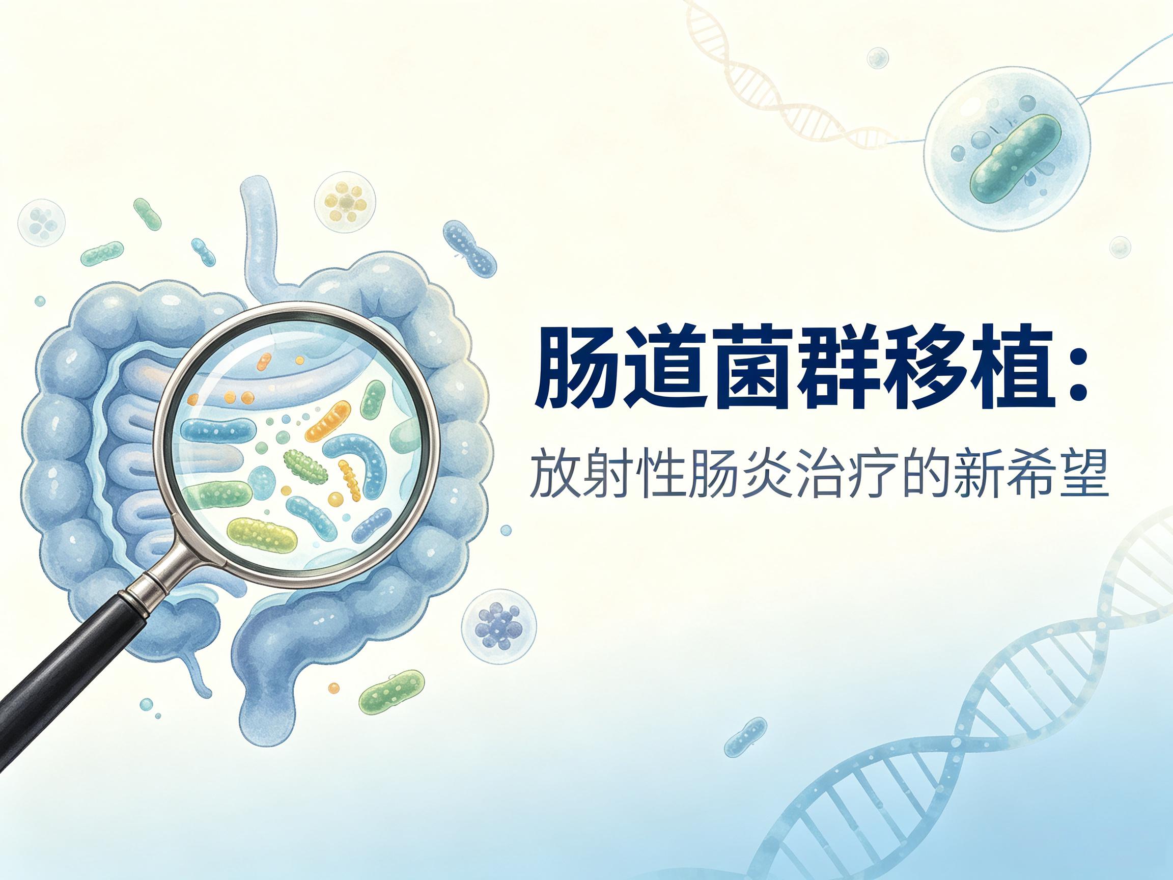 张掖市|第3期 肠道菌群移植：放射性肠炎治疗的新希望